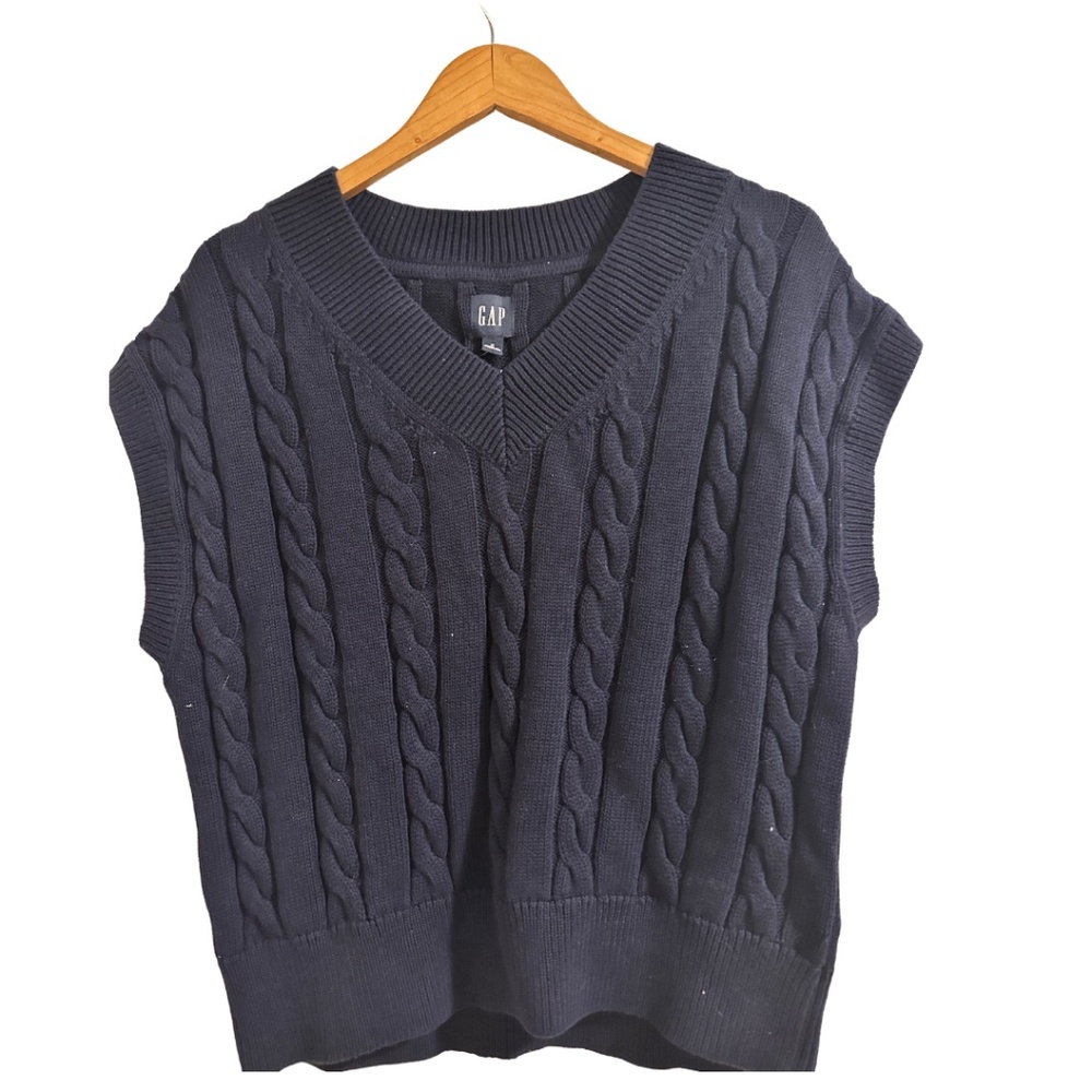 GAP Cable Knit Sweater Vest Size Small